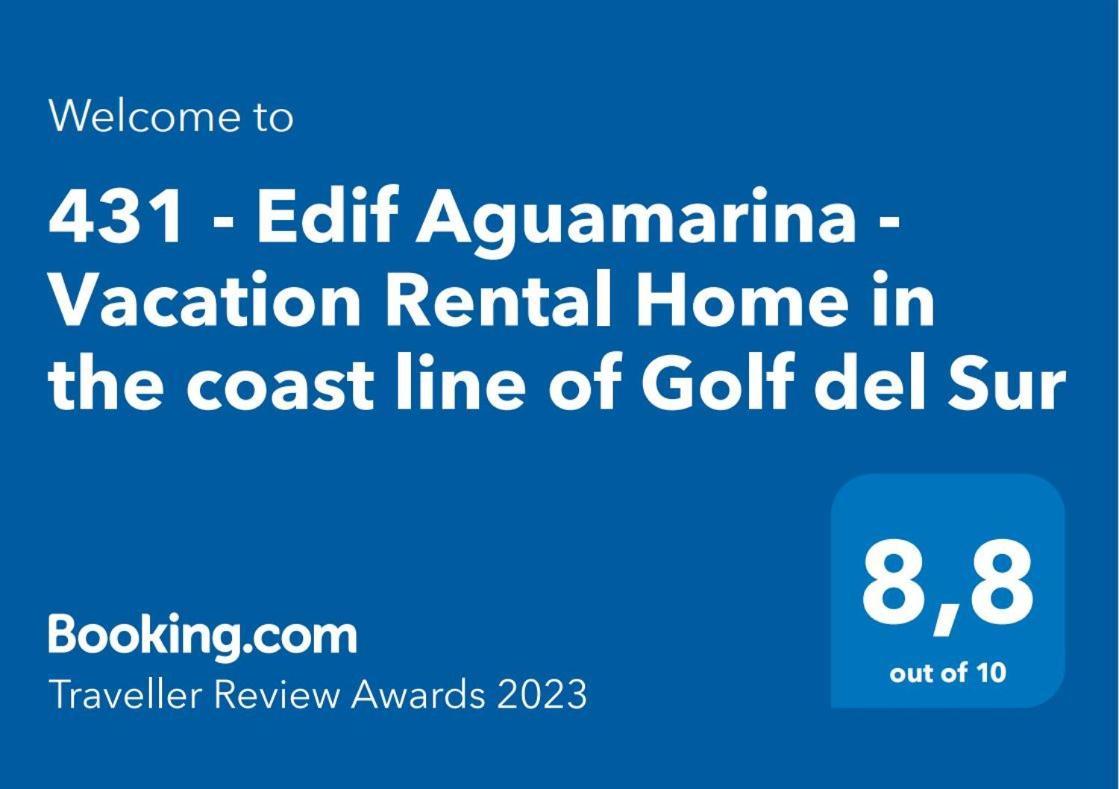431 - Edif Aguamarina - Vacation Rental Home In The Coast Line Of Golf Del Sur ซานมิเกลเดียโบนา ภายนอก รูปภาพ